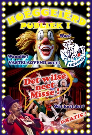 Hoëggeiërd publiek!