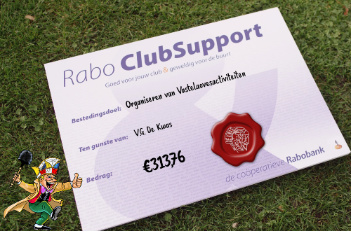 Opbrings Rabo ClubSupport 313,76