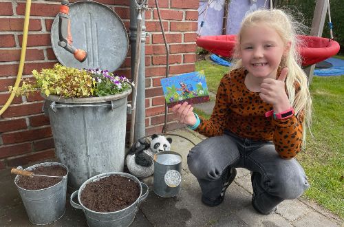 Zet met ós de bleumkes boete!